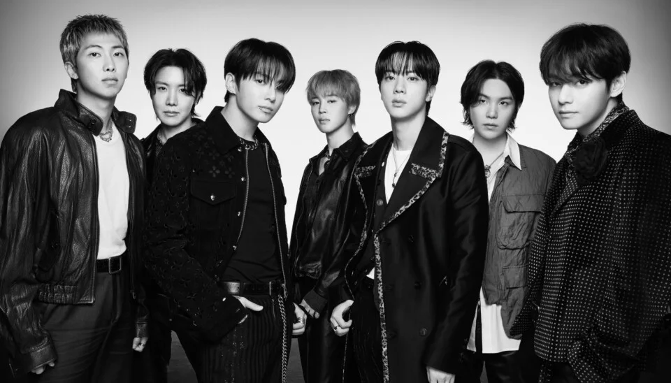 BTS auf dem von BigHit Music bereitgestellten Gruppenfoto