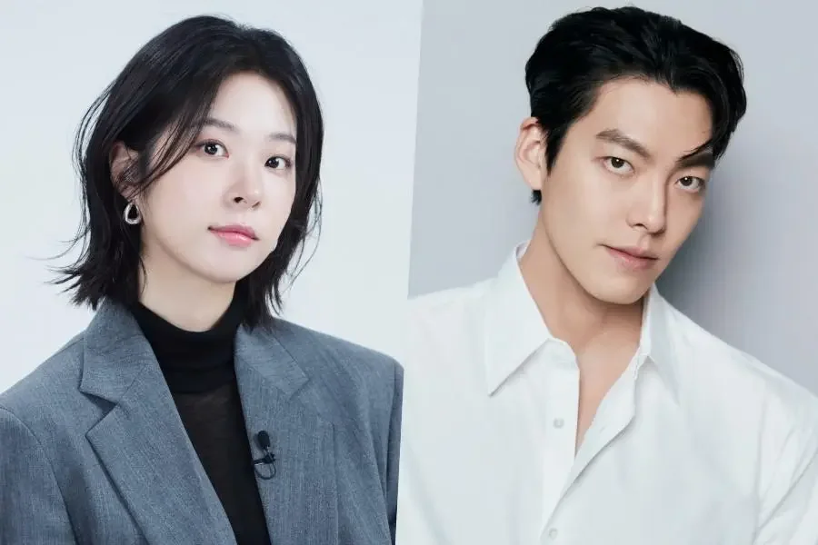 Seo Eun-soo und Kim Woo-bin in den Besetzungsmotiven zur Serie Gift