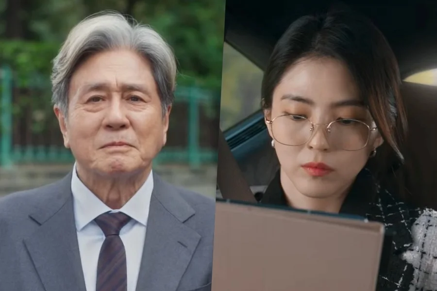 Choi Min-sik und Han So-hee im Teasermotiv zu The Intern