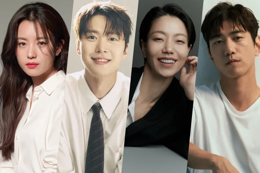 Han Hyo-joo, Gong Myoung, Kim Shin-rok und Sung Joon für Your Ground