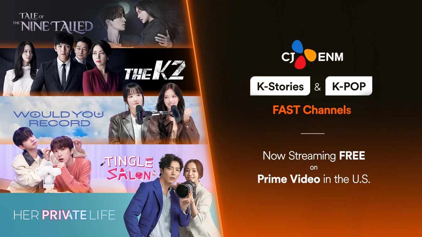 Programmmotive der neuen CJ-ENM-Kanäle bei Prime Video