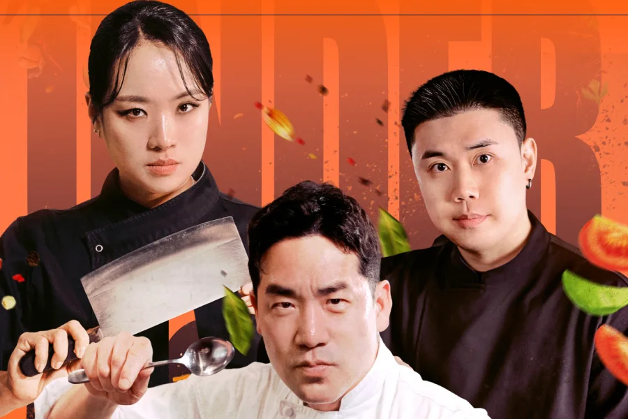 Die Köche aus Undercover Chef auf dem offiziellen Spin-off-Motiv