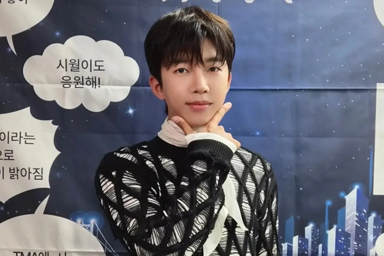 Lim Young-woong bei seinem Sieg mit ToTo in der Musikshow Music Core