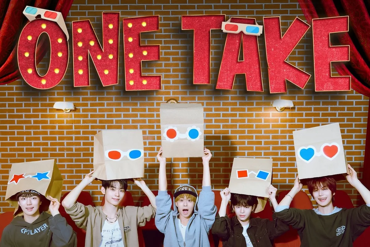 Tourplakat zu EVNNEs Fan-Concert-Tour ONE TAKE