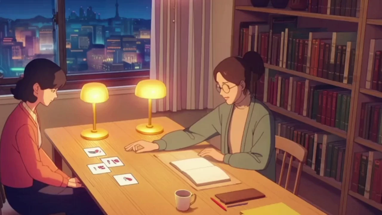 Jinjja World – Mijae University, filmische Spielillustration