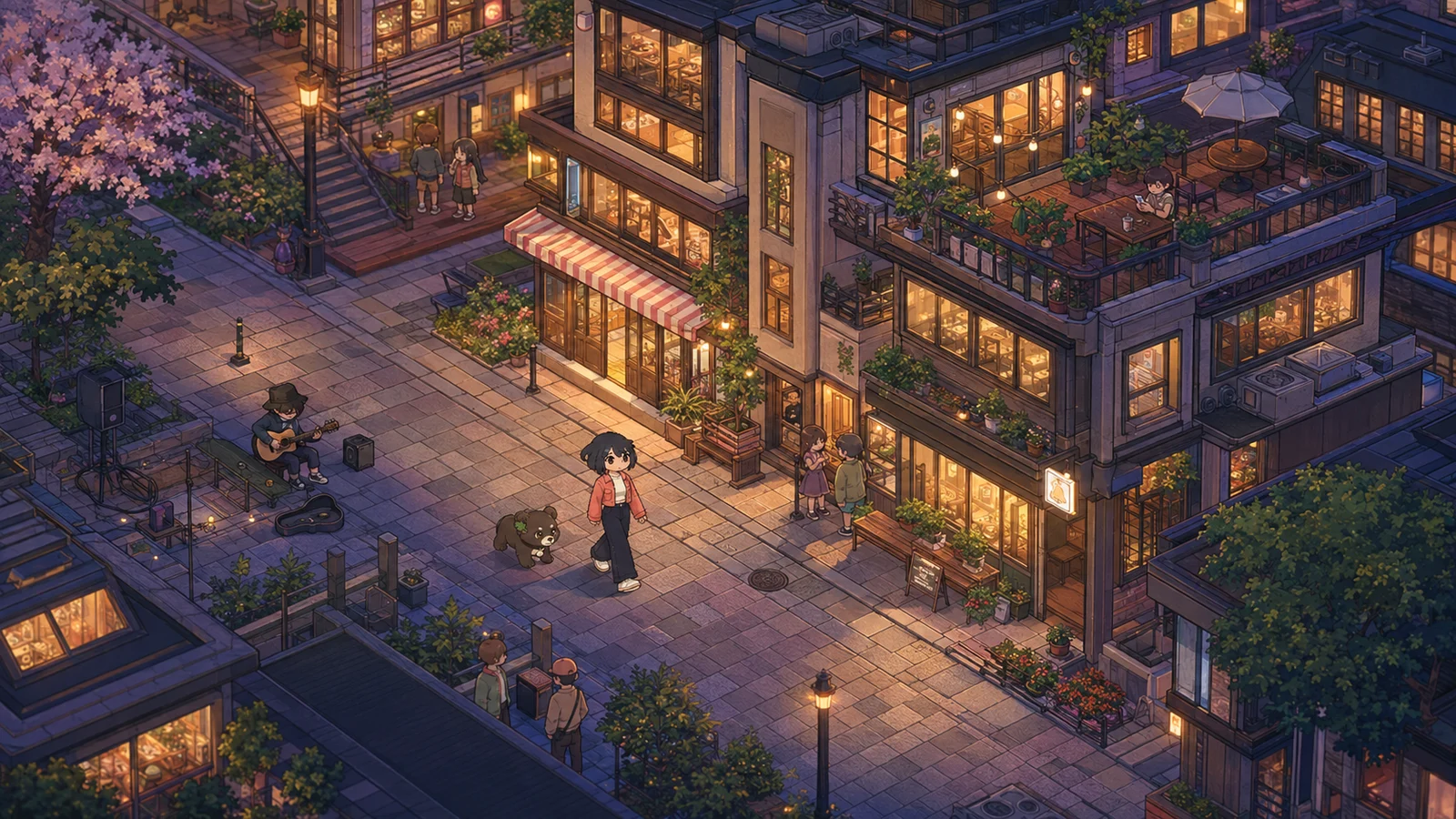 Jinjja World – Ankommen in Seoul, filmische Spielillustration